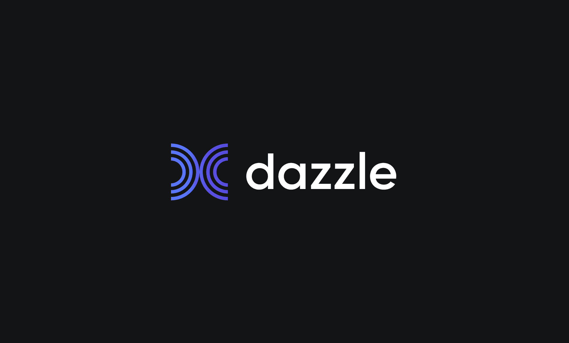 Dazzle Logo with sign horizontal