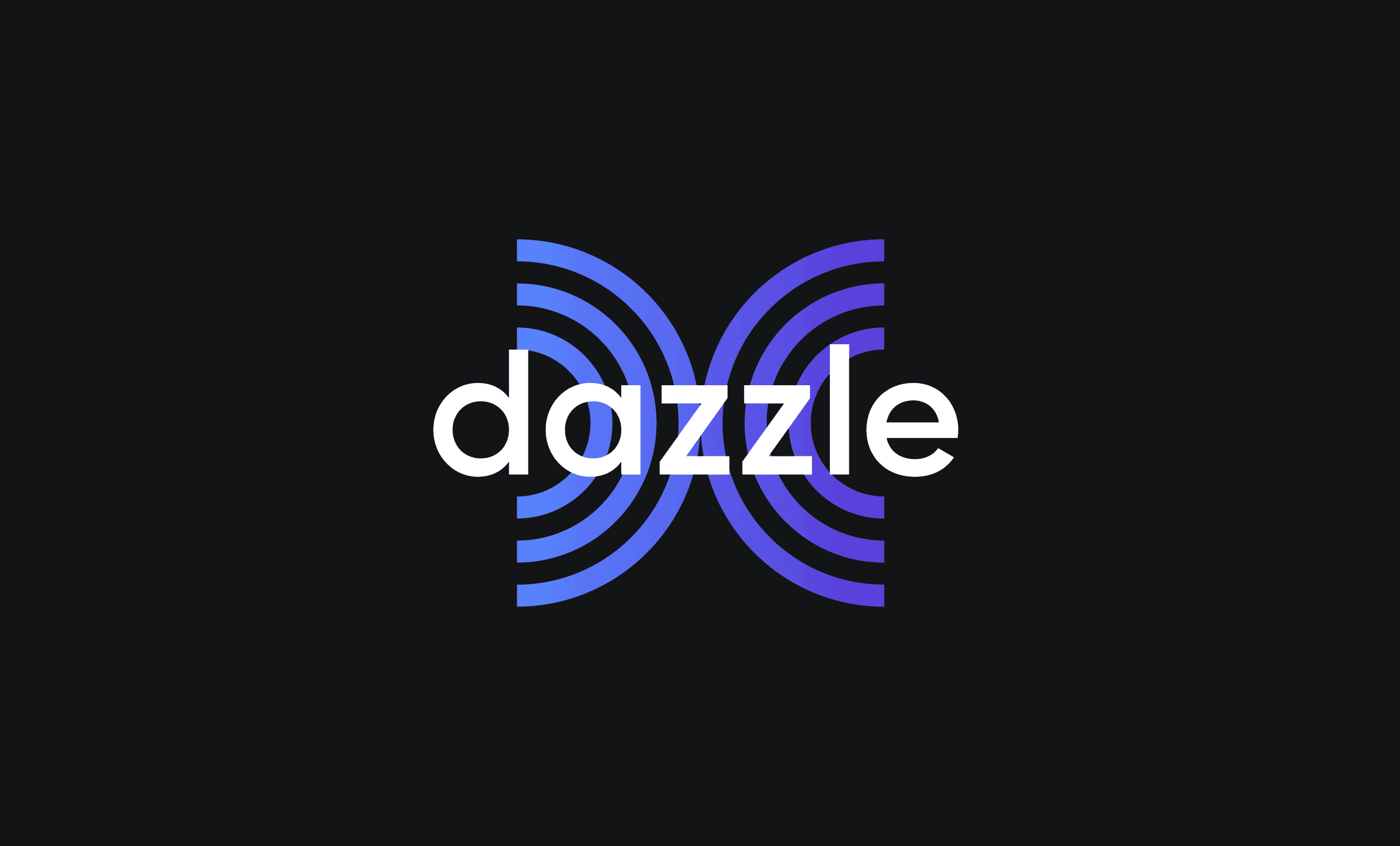 Dazzle Logo with sign vertical